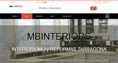 Desktop Screenshot of mbinteriorisme.com